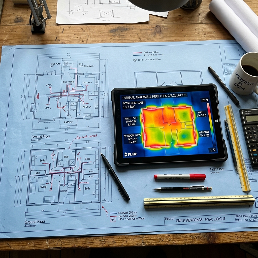Heizlast berechnen & Wärmepumpe richtig dimensionieren: So vermeiden Sie Fehler